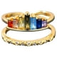 thumbnail image 1 of Anillos para mujer, regalos para mujer, conjunto de anillo ajustable de circonita, 1 of 4