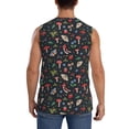 thumbnail image 4 of Disketp Forest Flora And Insects Sleeveless Tshirts For Men, Muscle Shirts For Men Dry Fit Tank Top-Large, 4 of 8