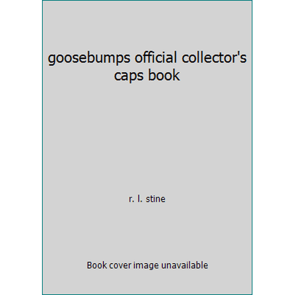 Pre-Owned Goosebumps Official Collector's Caps Book Paperback