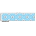 thumbnail image 2 of Ambesonne Floral Fabric by the Yard Upholstery, Spring Romantic Design, 3 Yards, Sky Blue White, 2 of 4