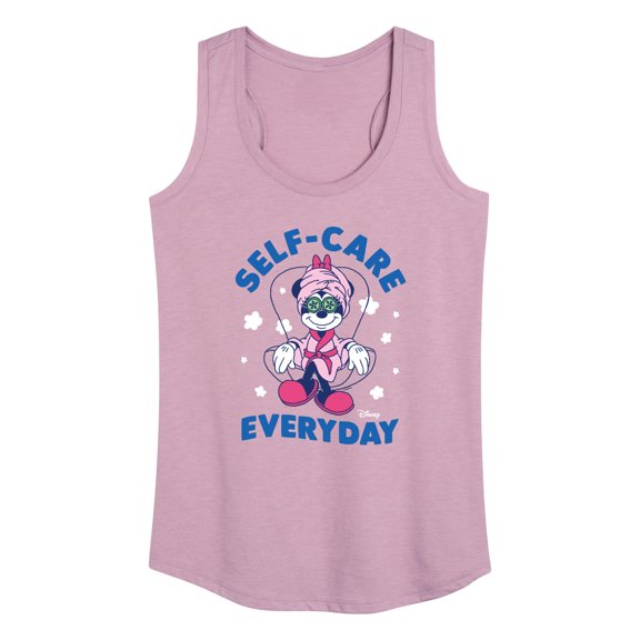 Disney - Self Care Everyday Women's Graphic Racerback Tank