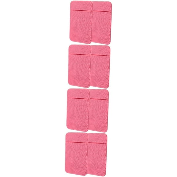 Phone Case 8 pcs Mobile Phone Back Sticker celulares Smartphone Adhesive Phone Wallet Credit Cards Bags Battery