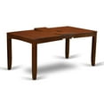 thumbnail image 2 of East West Furniture  7 Piece Kitchen Table Set- a Dining Table and 6 Dining Room Chairs, Espresso (Seat Options) Wood Seat LYFD7-ESP-W, 2 of 5