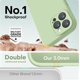 thumbnail image 4 of Funda de Silicona Premium, Forro de Microfibra Suave, para iPhone 16 Pro de 6.3 Pulgadas, matcha, 4 of 7