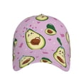 thumbnail image 2 of Yiaed Different Avocados Print Cap Adjustable Size for Running Workouts and Outdoor Activities All Seasons, 2 of 5