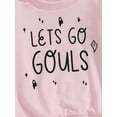 thumbnail image 6 of Bagilaanoe Toddler Baby Girl Boy Casual Sweatshirt Long Sleeve Letter Print Pullover 6M 12M 18M 24M 3T Kids Fall Loose Tee Tops, 6 of 7