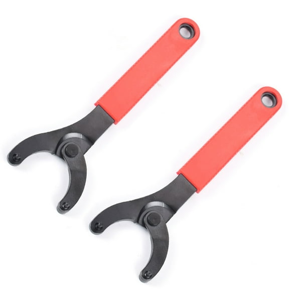 Soimiss 2Pcs Bottom Bracket Installation and Removal Tool Eight Character Wrench Black Plastic for Mountain Bike Tool