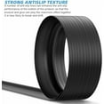 thumbnail image 3 of Universal Garage Door Threshold Seal Strip 10FT Kit, Bottom Waterproof Rubber Weather Stripping Replacement（Black, 1 Adhesive）, 3 of 7