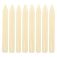 thumbnail image 1 of KAKOWELY 8pcs Bone Folder Tool Paper Creaser For Scoring Folding Creasing Crafting Origami Paper Scrapbooking Bookbinding Cards Leather Crafts Burnishing,7.99X"X0.94"X0.12", 1 of 5