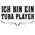 thumbnail image 3 of CafePress - Ich Bin Ein Tuba Player Men's Light Pajamas - Men's Light Loose Fit Cotton Pajama Set, 3 of 7
