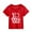 Red, variant on Girls T Shirts Football Fans Sports Summer Letter Printing Short Sleeve T Shirt Toddler Girls Clothes Red 7-8 Years