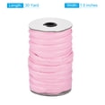 thumbnail image 2 of Uxcell 1Pcs Piping Cord Trim Piping Tape for Sewing DIY Crafting Fabric Edge Trim Pink 5/8" x 30 Yard, 2 of 5