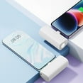 thumbnail image 4 of Portable Flashlight And Charger For Type-C Phones, Fast Charging 3000mAh Foot Volume Small Portable Charger Power Bank, 4 of 8