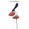 thumbnail image 3 of CAROOTU Dragonfly Stands on The Mushroom 3D Three-Dimensional Resin Crafts for Home, 3 of 6