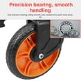 thumbnail image 6 of Flylapdo Cart Foldable 4-Wheel Utility Trolley Cart For Moving Luggage Hand Carts For Travel Shopping Moving And Workplace excellently, 6 of 9