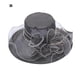 thumbnail image 1 of Flor Red Hilo Sombrero para el sol Playa Protector solar Sombrero para el sol Mujer Organza Sombrero de copa Wmkox8yii jkg5753, 1 of 2