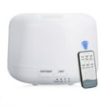 thumbnail image 2 of PGYONG 500ml Premium Essential Oil Diffuser with Remote Control 5 In 1 Aromatherapy Fragrant Oil Humidifier Vaporizer Timer and Auto-off Small Appliance White, 2 of 9
