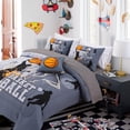 thumbnail image 2 of Set de cama doble con temática de baloncesto A Nice Night para niños, 2 of 8