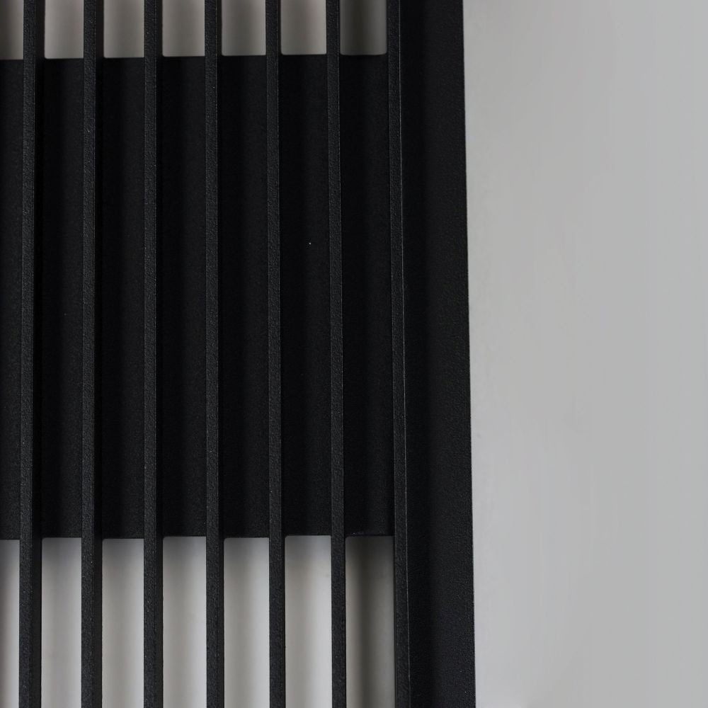 ET2 Rampart Large LED Outdoor Wall Sconce - Black - E30116-BK