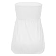 thumbnail image 4 of Haut Tube Plissé Sans Manches pour Femmes Blouse Tunique Sans Manches Été Chemise Unie, 4 of 6