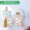 thumbnail image 4 of Yayeee Pot Holders Kitchen Heat Resistant with Pockets 7"x9.8" Cotton Oven Cooking Hot Pads, Floral Plaid, 4 of 7