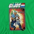 thumbnail image 2 of G.I. Joe Shipwreck Card Unisex Adult Pull-Over Hoodie, Kelly Green, Small, 2 of 5