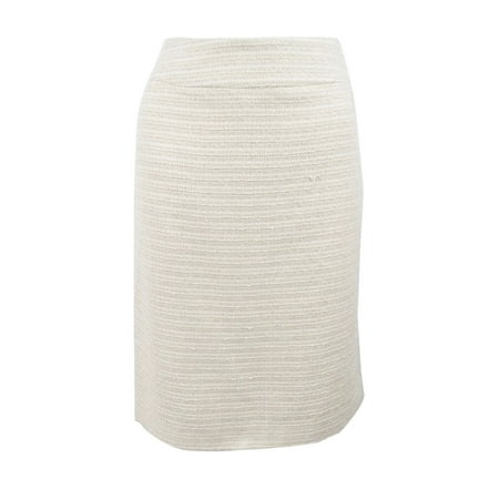 Pencil Tweed Skirt - Kasper Women's Tweed Pencil Skirt
