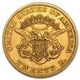thumbnail image 2 of 1850-1866 $20 Liberty Gold Double Eagle Type 1 (Cleaned), 2 of 2