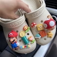 thumbnail image 2 of Juego de flores de zapatos de Super Mario DIY Lugui Yoshi figura hebilla de zapatos para niños desmontable Anime periférico zapato hebilla decorativa juguete regalo, 2 of 5