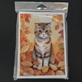 thumbnail image 3 of Carolines Treasures DAC7168GCA7P 5 x 7 in. Scottish Fold Cat in Fall Leaves Greeting Cards - Pack of 8, 3 of 3