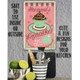 thumbnail image 3 of Momma's Cupcakes Metal Sign - Durable Metal Sign - Use Indoor/Outdoor - Great Décor for Bakery, Restaurant and Kitchen and Gift for Bakers Under $25 (12" x 18"), 3 of 3