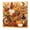 C, variant on Thanksgiving Pearl Gem Art Painting Kit, 10x10in Framed DIY Bead Art, Pumpkin Fall Harvest Wall Decor for Beginners