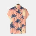 thumbnail image 7 of Mens Hawaiian Shirt Short Sleeve Button Down Shirts Tropical Floral Summer Beach Shirts,S-3XL, 7 of 7