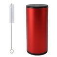 thumbnail image 2 of Haofy Aluminum Alloy Car Ashtray Trash Can, Push Type Lid, Multifunction Mini Garbage Container for Outdoor Travel, 2 of 8
