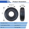 thumbnail image 5 of Hi-Run 2 Set SU02 5.70-8 6PR Trailer Tire Fits 570-8, 5 of 7