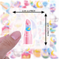 thumbnail image 3 of 35pcs Lovely Moonlight Stickers Cute Butterfly Stickers Colorful Candy Stickers for Laptops Notebooks Suitcases, 3 of 5