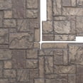 thumbnail image 4 of Ekena Millwork 49"W x 24 1/2"H x 1 1/4"D Castle Rock Stacked Stone, EverStone Faux Stone Siding Panel, Cascade River, 4 of 9