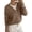 Brown, variant on DOKOTOO Sweaters for Women Casual Crewneck Long Sleeve Layered Sweater Tops Lightweight Knit Pullover Shirt Soft Fall Winter Top S-2XL