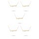 thumbnail image 2 of Collar de constelaciones sweethay Sagitario oro, 2 of 6