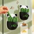 thumbnail image 1 of Clips para bolsas de comida para aperitivos y almacenamiento en la cocina, clips de sellado Panda pack de 12 con cierre seguro, clips de plástico reutilizables para astillar fresco, multicolor, 1 of 7