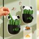 thumbnail image 1 of Clips para bolsas de comida para aperitivos y almacenamiento en la cocina, clips de sellado Panda pack de 12 con cierre seguro, clips de plástico reutilizables para astillar fresco, multicolor, 1 of 7