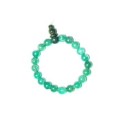 Mogul Prayer Bracelet Green Amethyst Buddhist Beads Hand Mala