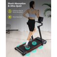 thumbnail image 4 of DSstyles 2-in-1 Treadmill, 0.6-7.5 MPH for Running Walking, Space Saving Compact Treadmill with Remote & Button Control for Apartment Office Home Exercise, 4 of 8