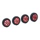 thumbnail image 1 of Neumáticos de Goma Sunnimix 4X RC para Wltoys K969 K979 K989 P929 1/28 Rojo, 1 of 3