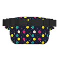 thumbnail image 3 of Sikiie Raquettes de Ping-Pong Colorées Imprimées Sac de Taille Carré, Design à Fermeture Éclair Sac de Rangement à Double Couche, Sac de Voyage Sac de Sport Sac de Voiture Adapté aux Hommes, 3 of 9
