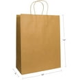 thumbnail image 4 of Shopper Grocery Bag 60 lb Kraft Bag, 10 x 5 x 13 | 250 per Case, 4 of 4