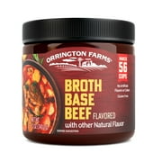 Orrington Farms Beef Flavored Broth Base & Seasoning, 12 oz (Pack of 6)
