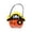 Multicolor C, variant on Gqtwoy Halloween Felts Candy Bucket, Multi Cartoon Design, Handheld Goodie Bag, Reusable Storage Tote for Halloween Parties, Festive Event Accessory