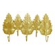 thumbnail image 1 of gancho de pared de abrigo Colgador De Pared Dorado Nórdico Montaje En Pared Colgante Forma De Hoja Ganchos Armario De Joyería A A Magideal gancho de pared de abrigo, 1 of 6