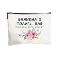 thumbnail image 3 of Bolsa de maquillaje de lona de algodón con parte inferior, bolsa de aseo de viaje multiusos de gran capacidad para manualidades, regalo del Día de la Estilo A, 3 of 8